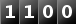 1100