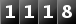 1118