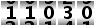 11030