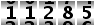 11285