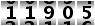 11905