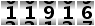 11916