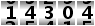 14304