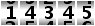 14345