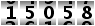 15058
