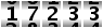 17233