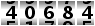 40684