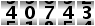 40743