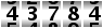 43784