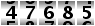 47685