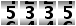 5335