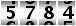 5784