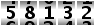 58132