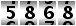 5868