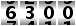 6300