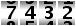 7432