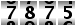 7875