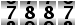 7887