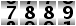 7889