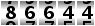 86644