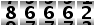 86662