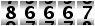 86667