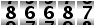 86687