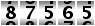 87565