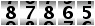 87865