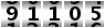 91105