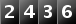 2436