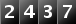 2437