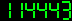 114443