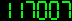 117007