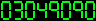 03049090