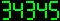 34345