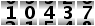 10437