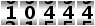10444