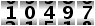 10497