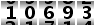 10693