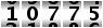 10775