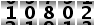 10802