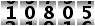 10805
