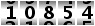 10854