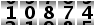 10874