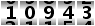 10943