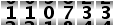 110733