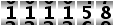 111158