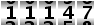 11147