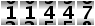 11447